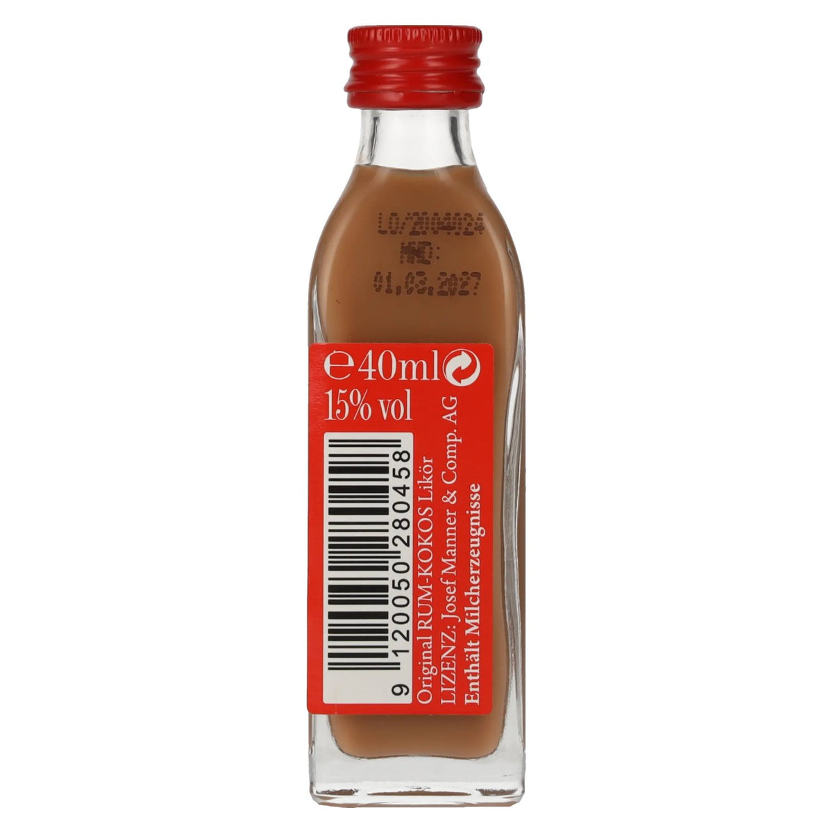 Casali Original RUM-COCONUT Cream Liqueur 15% ABV 0.04 l