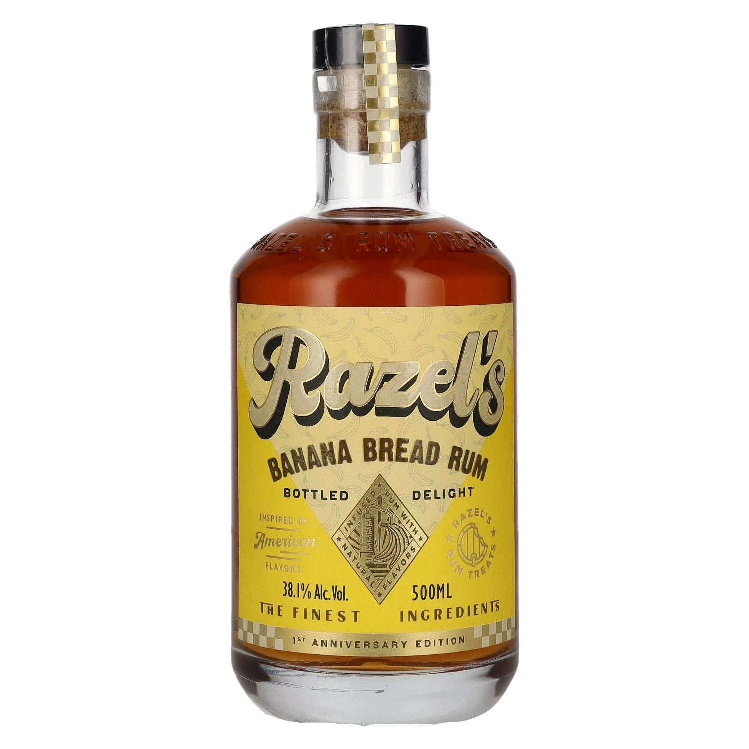 Razel's Bananenbrood gedistilleerde drank 38,1% Vol. 0,5l