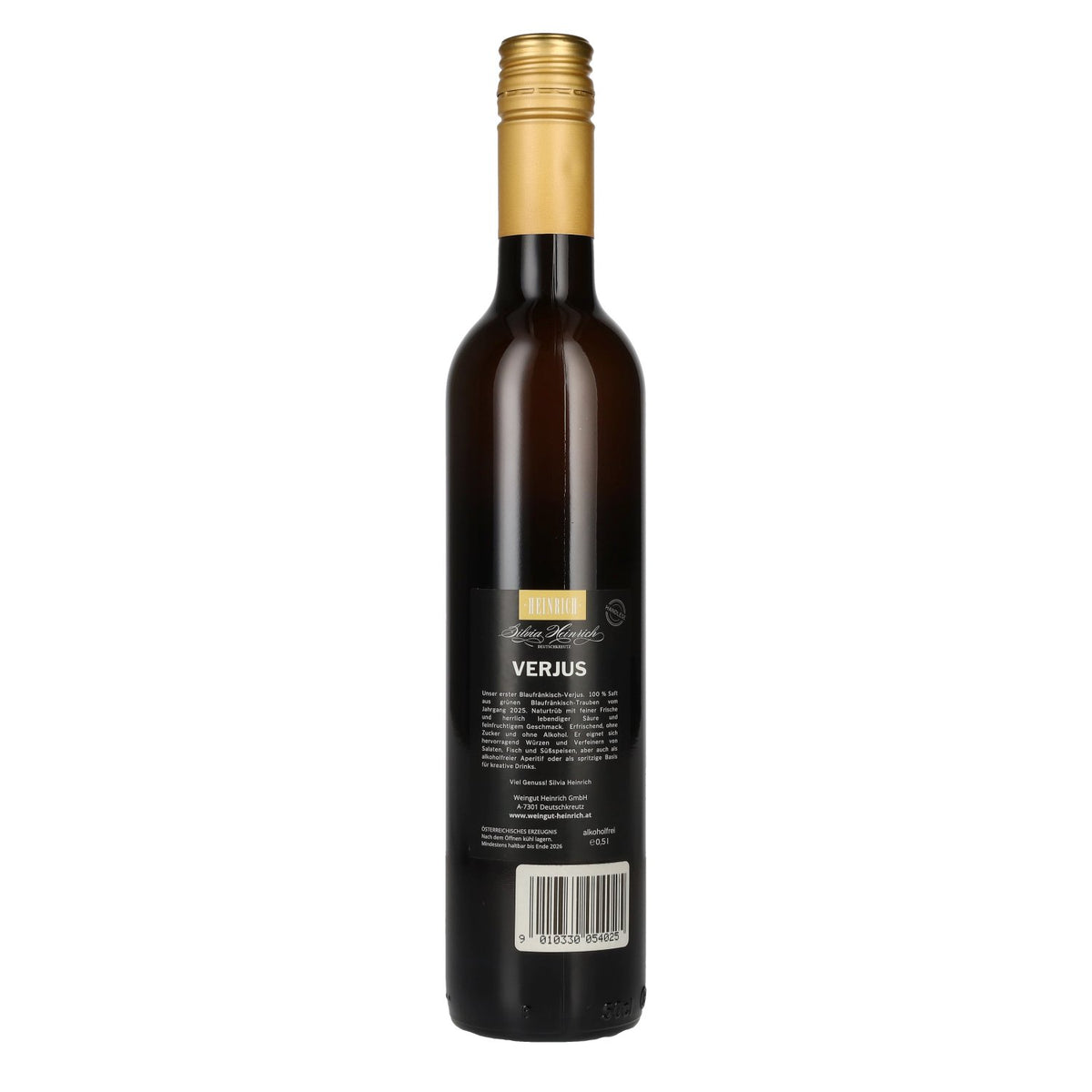Heinrich Verjus Sour 2025 0,5 l