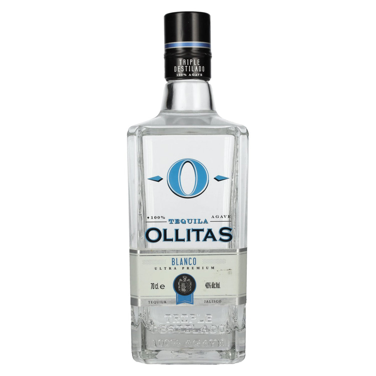 Ollitas Blanco Tequila, 100% Agave, 40% vol., 0.7 litres