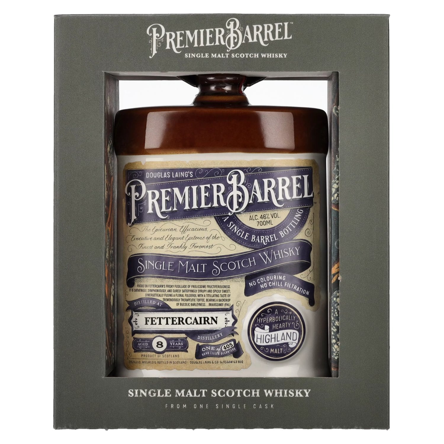 Douglas Laing PREMIER BARREL Fettercairn 8 Years Old Single Malt 2012 46% Vol. 0,7l in Geschenkbox