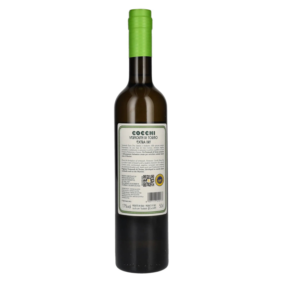 Cocchi Vermouth di Torino Extra Dry 17 % vol. 0,5 l