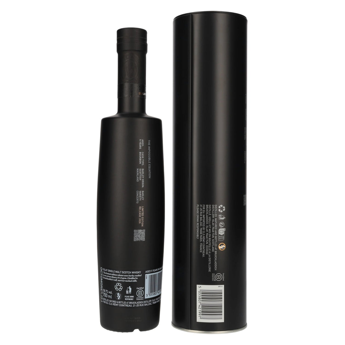 Octomore EDITION: 17.1 Super Heavily Peated Islay Single Malt, Release 2026, 59.7% ABV, 0.7l in a tin box