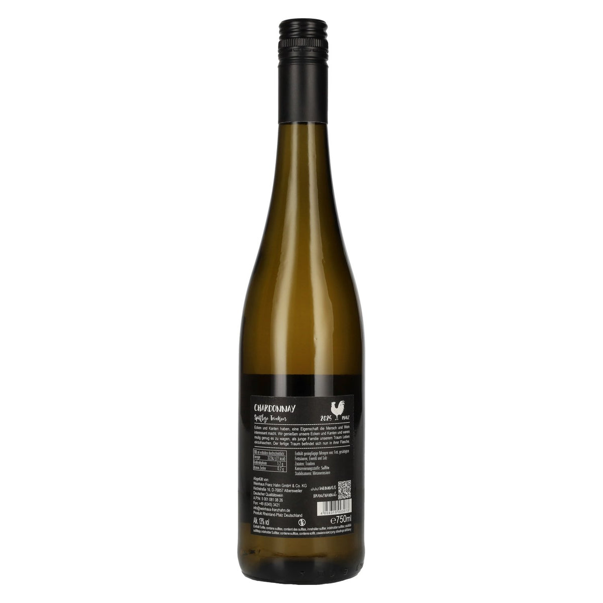 Franz Hahn Chardonnay 2025 13% Vol. 0,75l