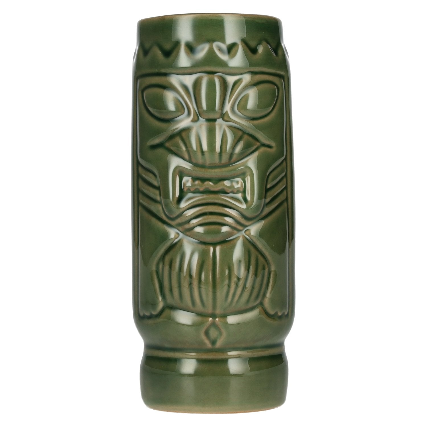 Tiki Mug, Ceramic, Mean Green, 0.5l