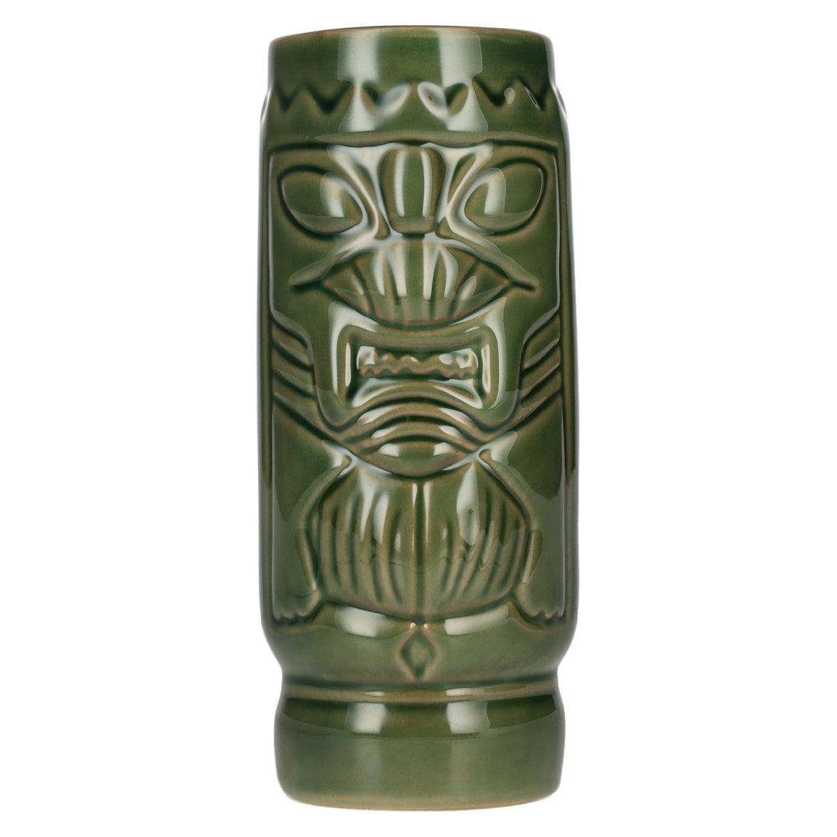 Tiki Mug, Ceramic, Mean Green, 0.5 l