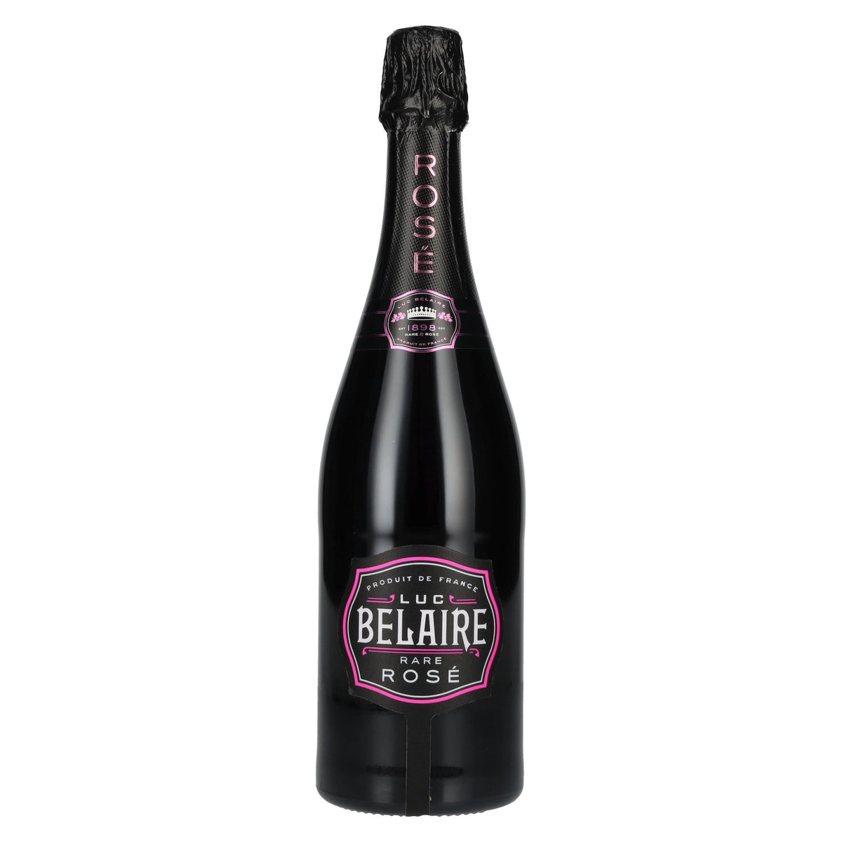 Luc Belaire Rare Rosé Édition Fantôme 12,5 % vol. 0,75 l avec autocollant LED