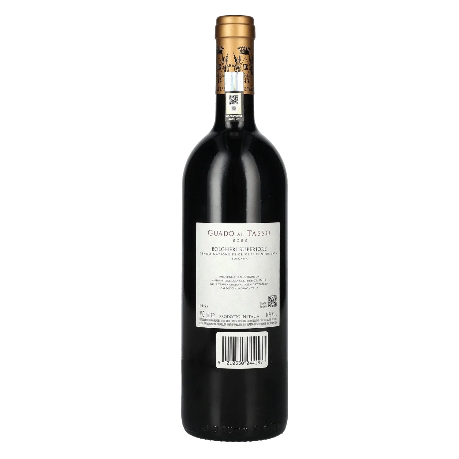 Antinori Guado al Tasso Bolgheri Superiore DOC 2022 14% Vol. 0,75l