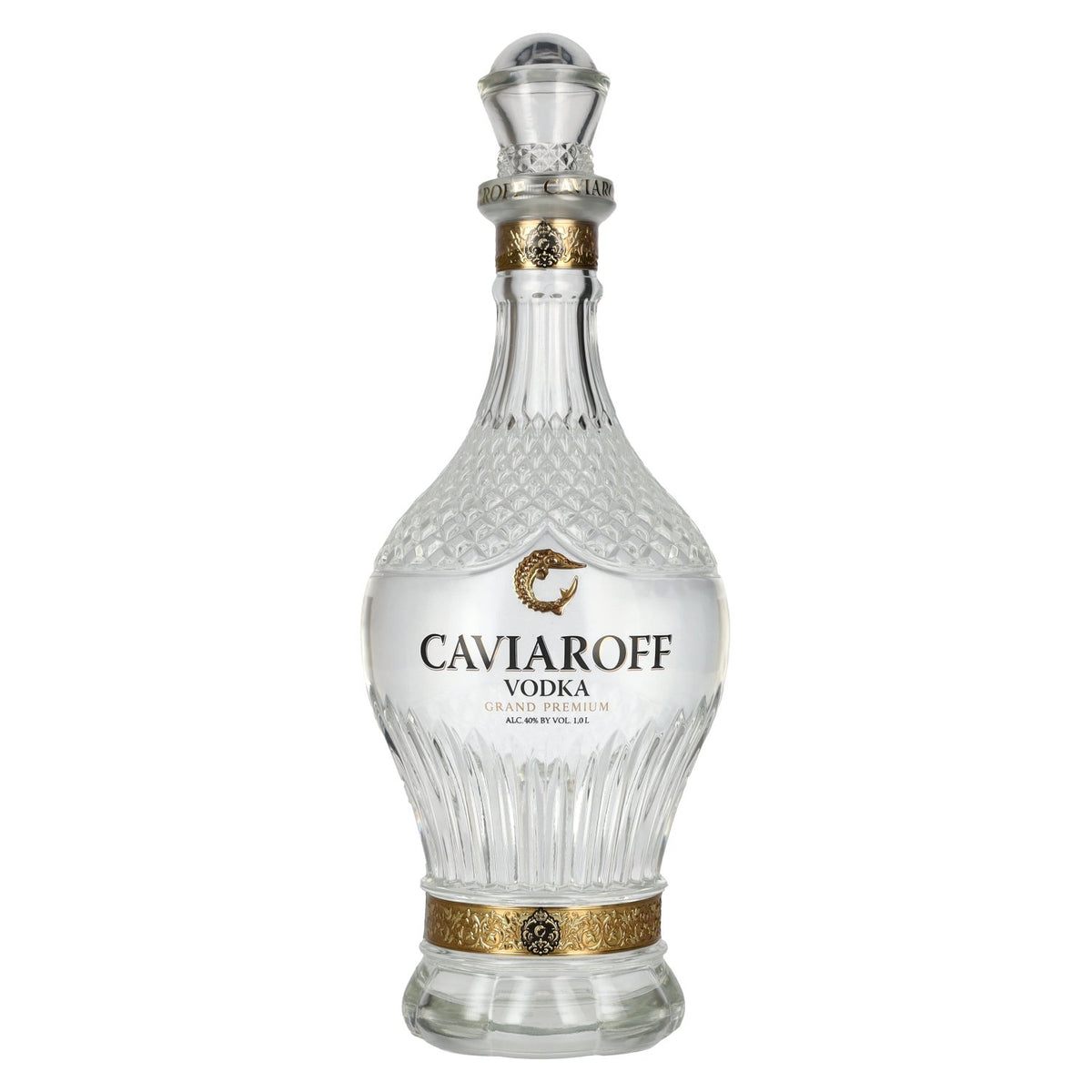 Caviaroff Grand Premium Vodka 40% ABV 1 litre