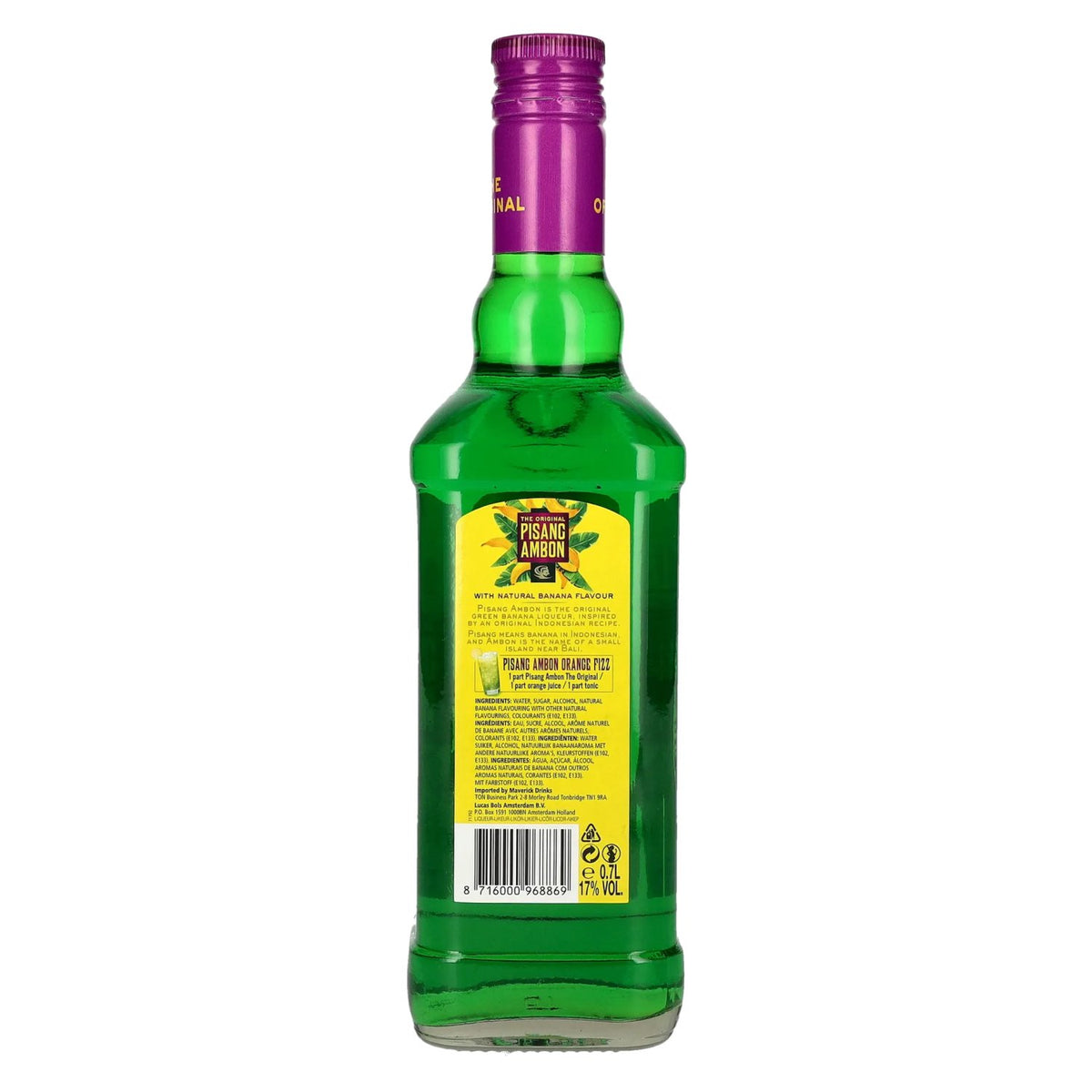 Pisang Ambon Green Banana 17% ABV 0.7l