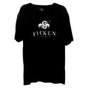 Ficken Liquors T-shirt heren maat L zwart