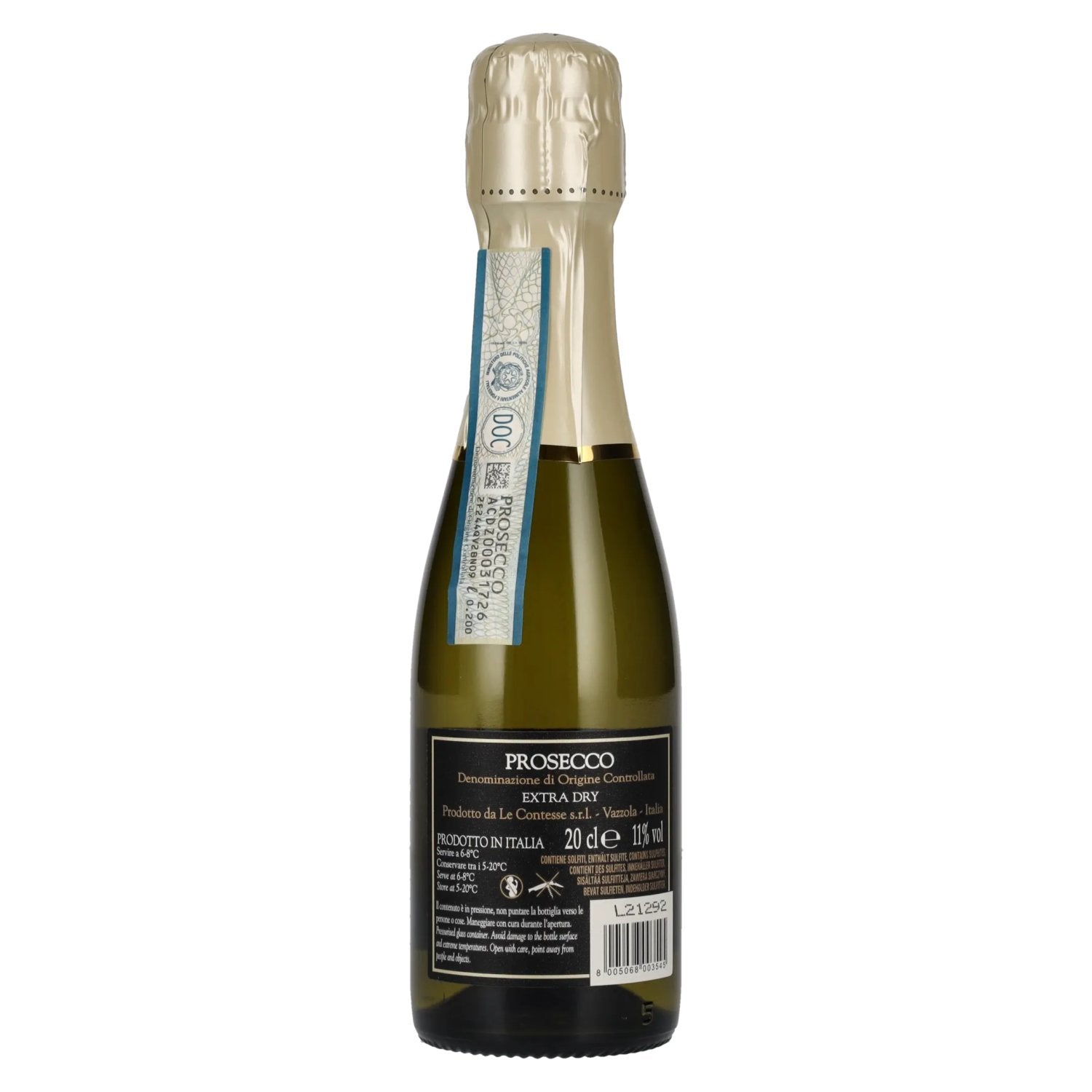 Le Contesse Prosecco Extra Dry DOC 11% Vol. 0,2l