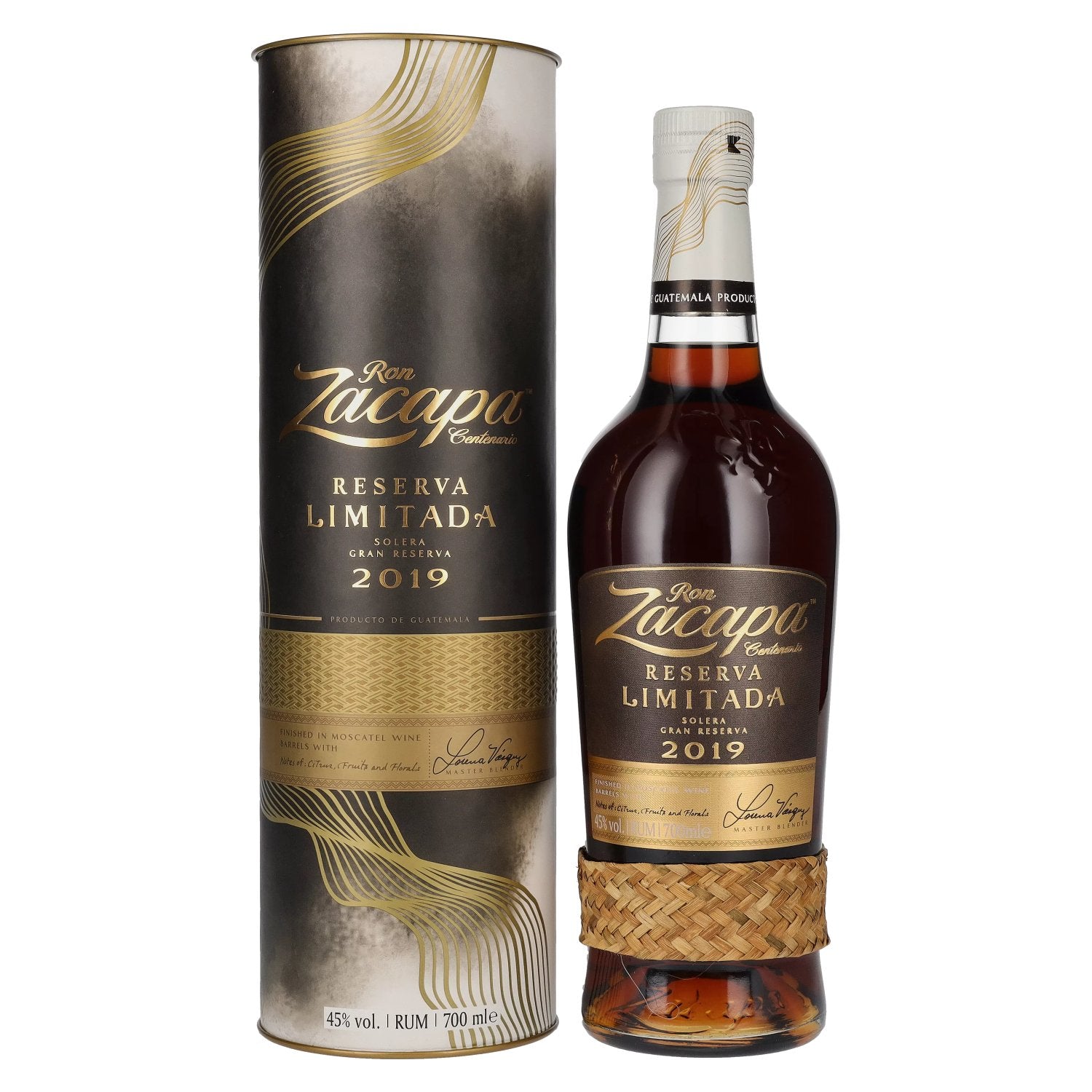 Ron Zacapa Centenario RESERVA LIMITADA Solera Gran Reserva 2019 45% Vol. 0,7l in Geschenkbox