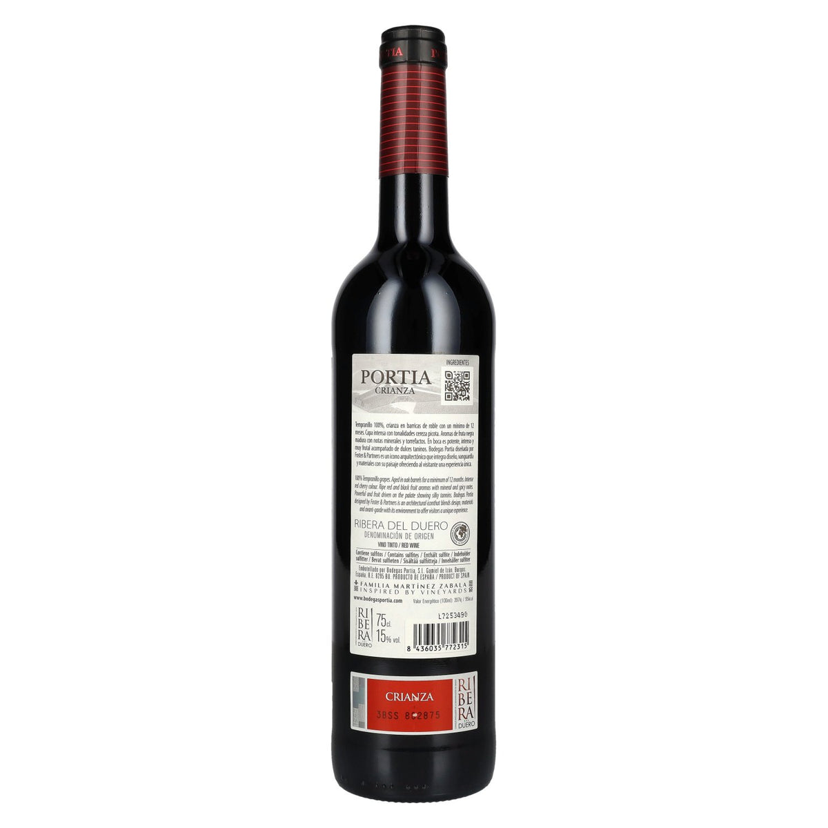 Portia Crianza Ribera del Duero 2023 15% Vol. 0,75l