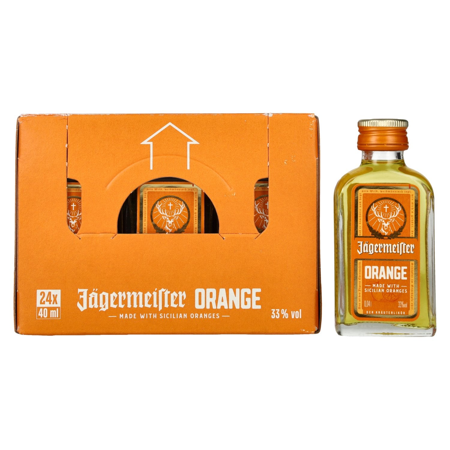 Jägermeister Sinaasappel 33% Vol. 24x0,04l