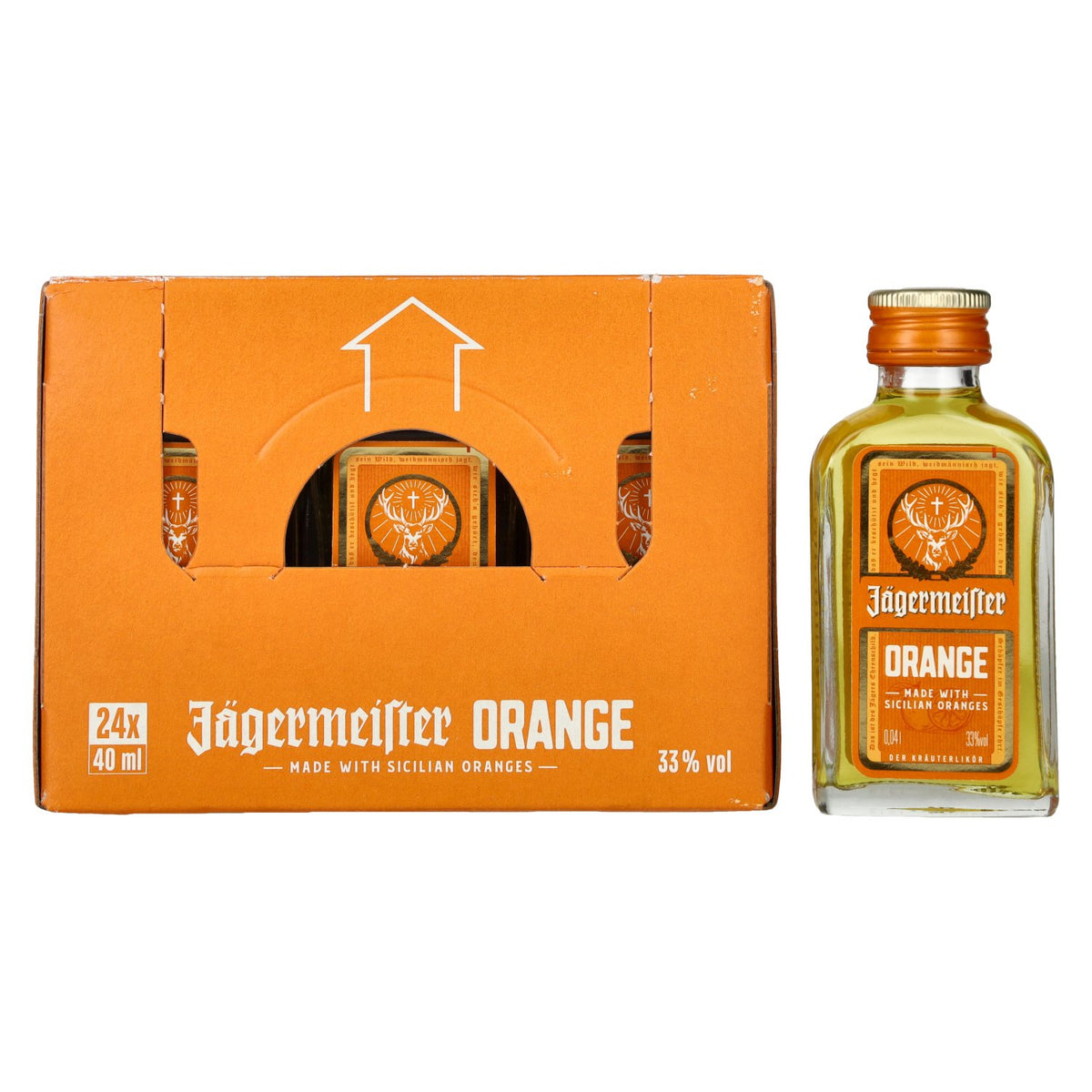 Jägermeister Orange 33% vol. 24 x 0.04 l