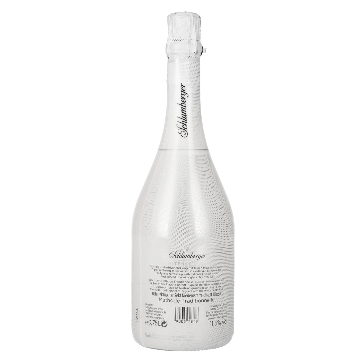 Schlumberger WHITE ICE Secco 11,5% Vol. 0,75l