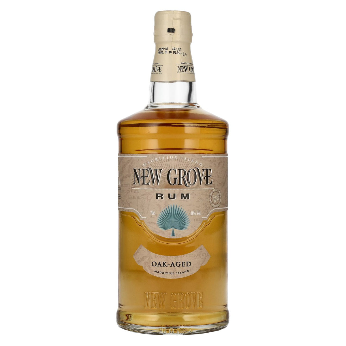 New Grove Old Oak Aged Mauritius Island Rum 40% vol. 0.7 l