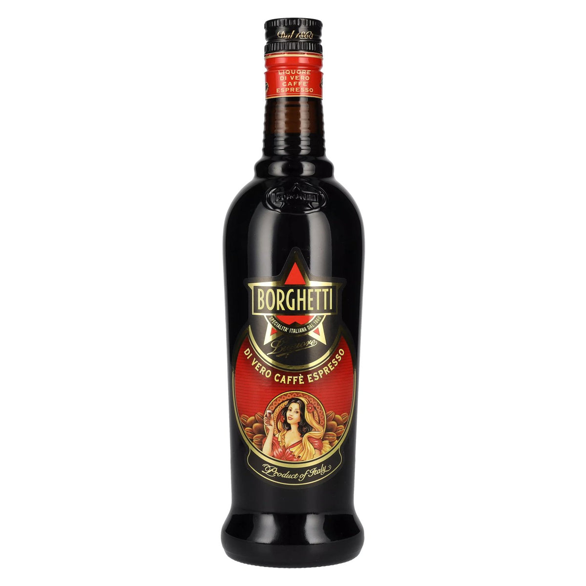 Liqueur d'espresso Borghetti 25 % vol., 0,7 l