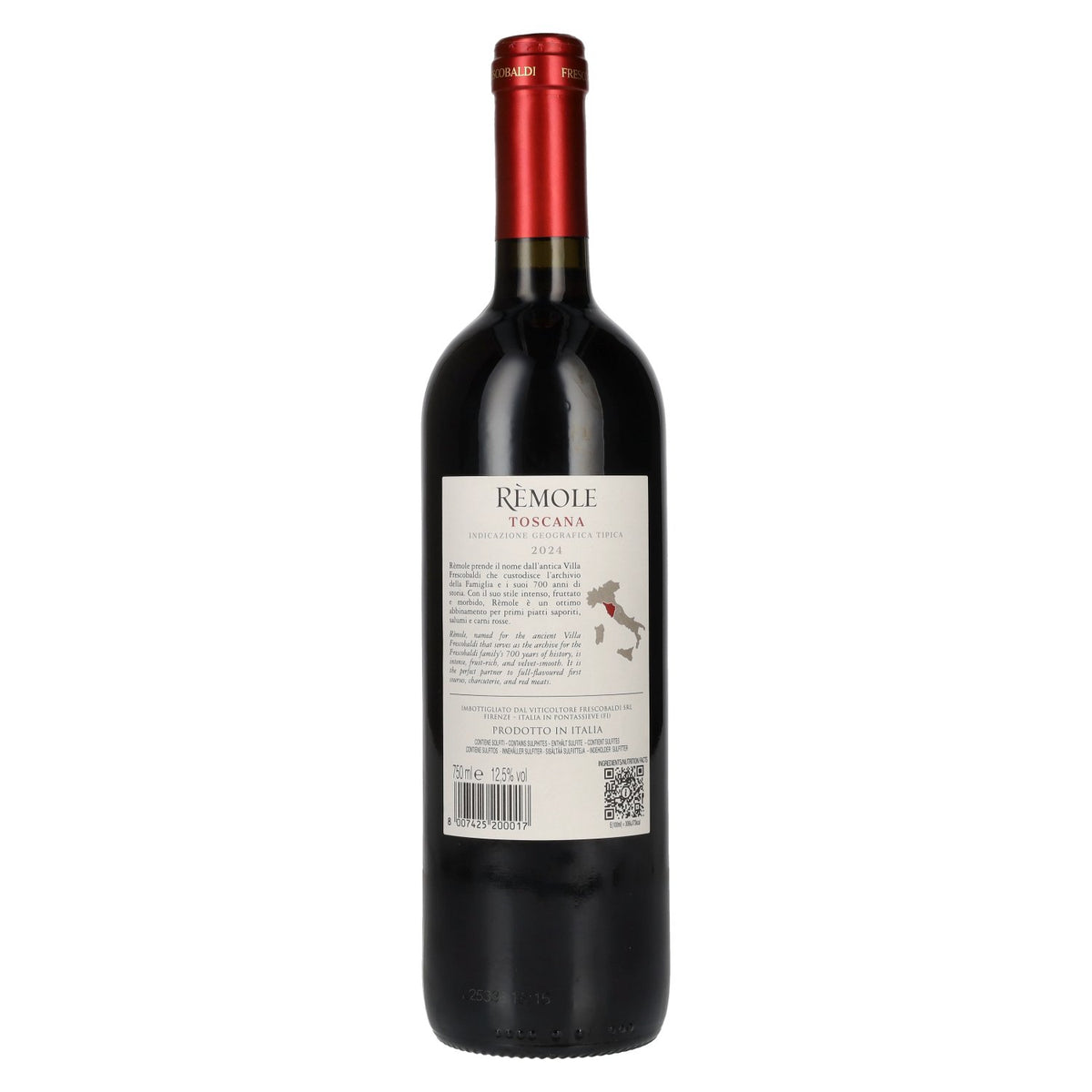 Frescobaldi RÈMOLE Rosso Toscana IGT 2024 12,5 % vol. 0,75 l