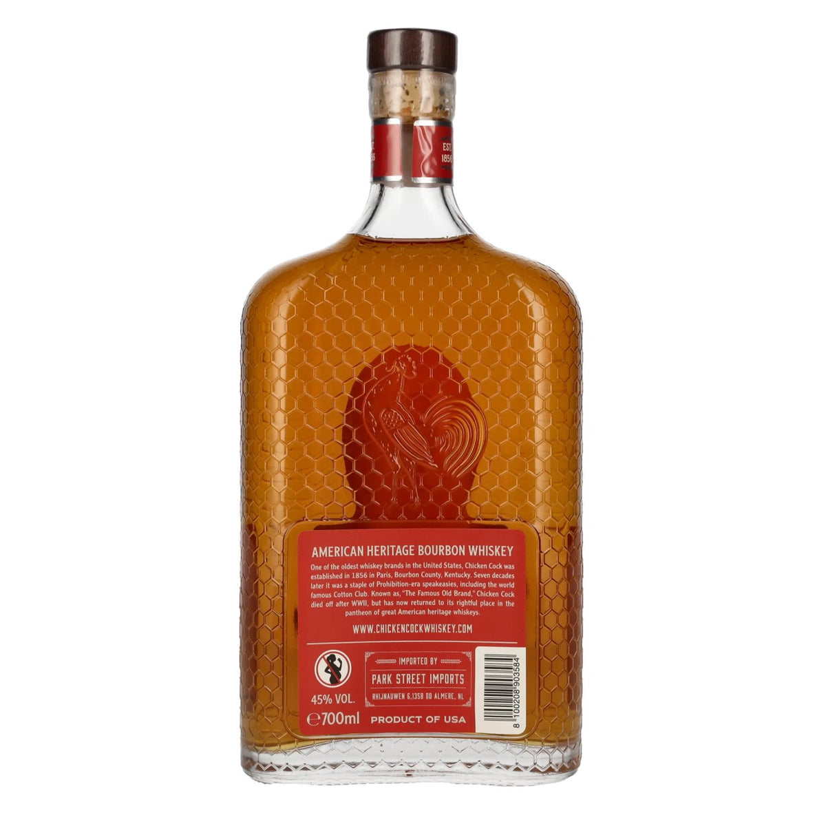Chicken Cock American Heritage Bourbon Whisky 45% vol. 0.7 l
