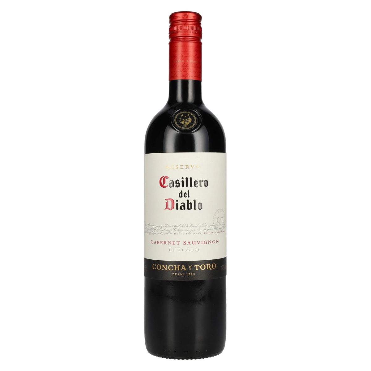 Concha y Toro Casillero del Diablo CABERNET SAUVIGNON Reserva 2024 12,5% vol. 0,75 l
