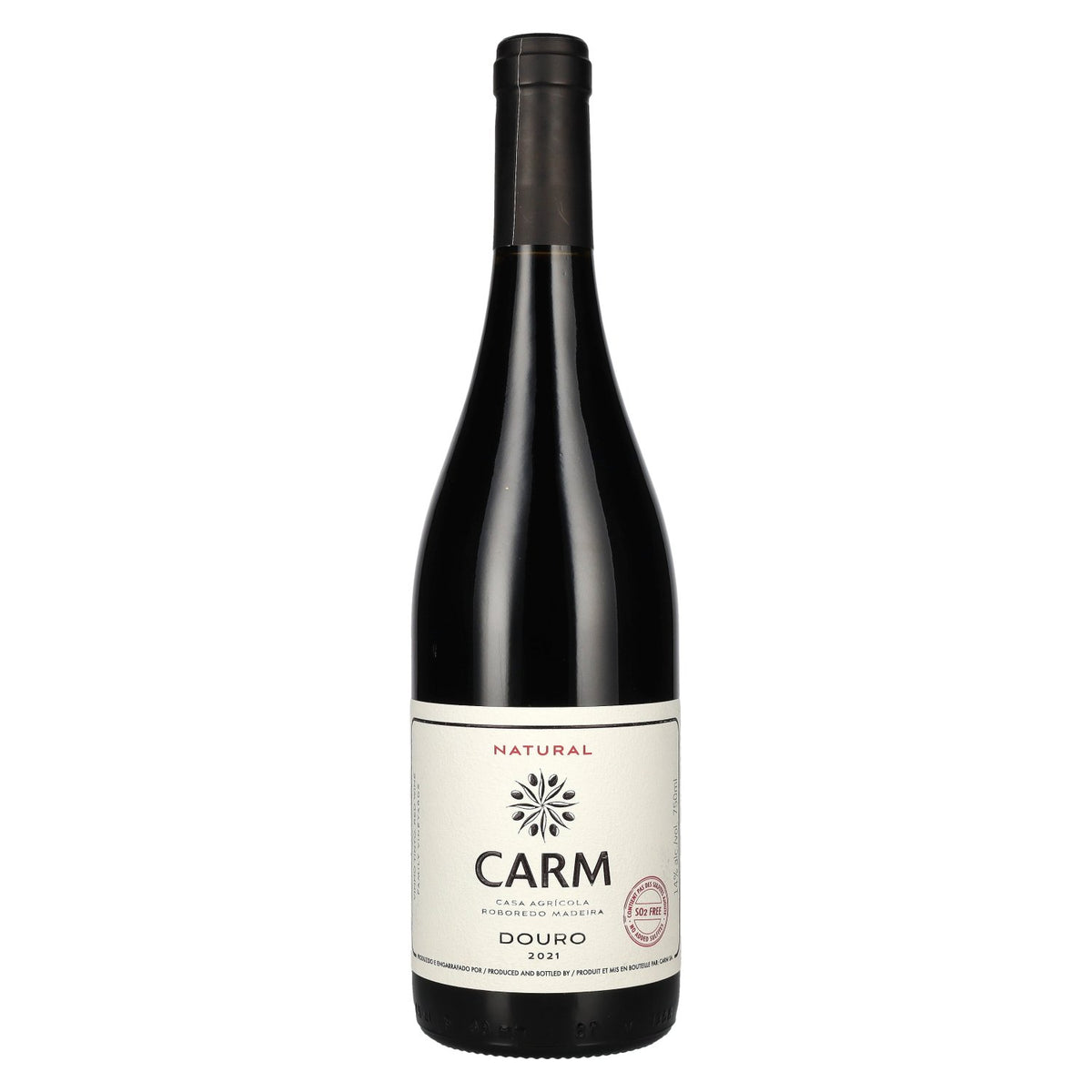 CARM Natural Touriga Nacional Biológico Rouge AOP Douro 2021 14 % vol. 0,75 l