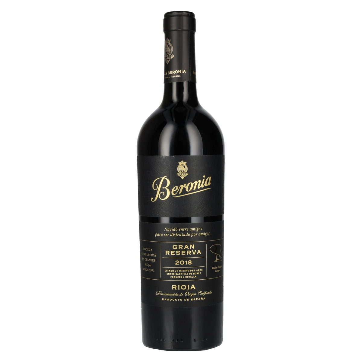 Beronia Gran Reserva Rioja DOC 2018 14% vol. 0.75 l