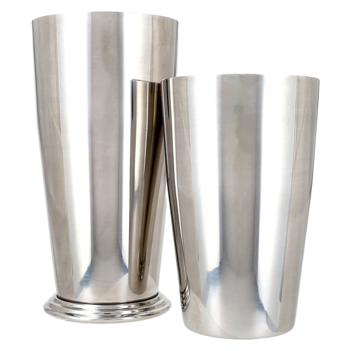 Cocktail Shaker mit Edelstahl Becher und stufenförmigem Boden