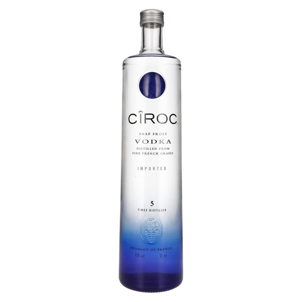 Vodka Cîroc SNAP FROST 40 % vol. 3 l