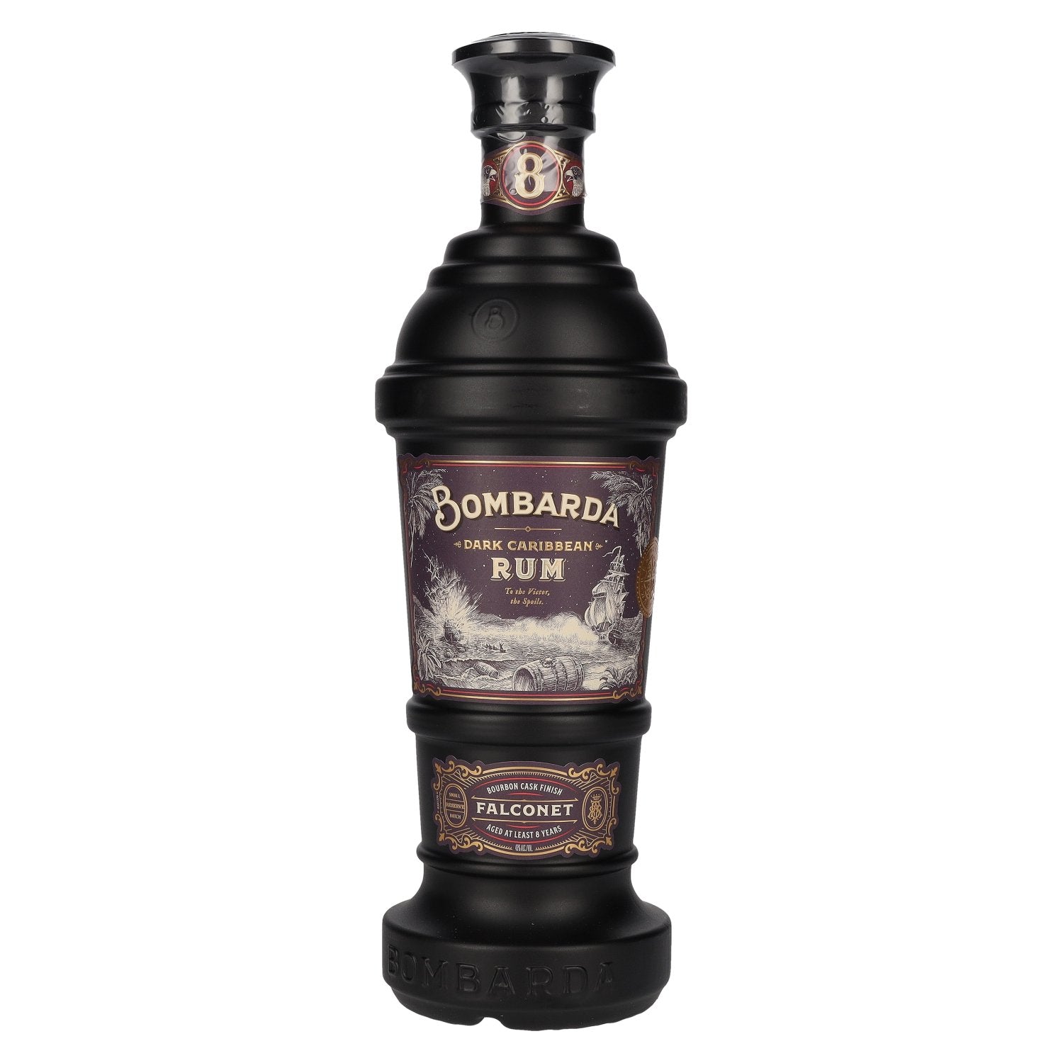 Bombarda FALCONET Donkere Caribbean Rum 43% Vol. 0,7l