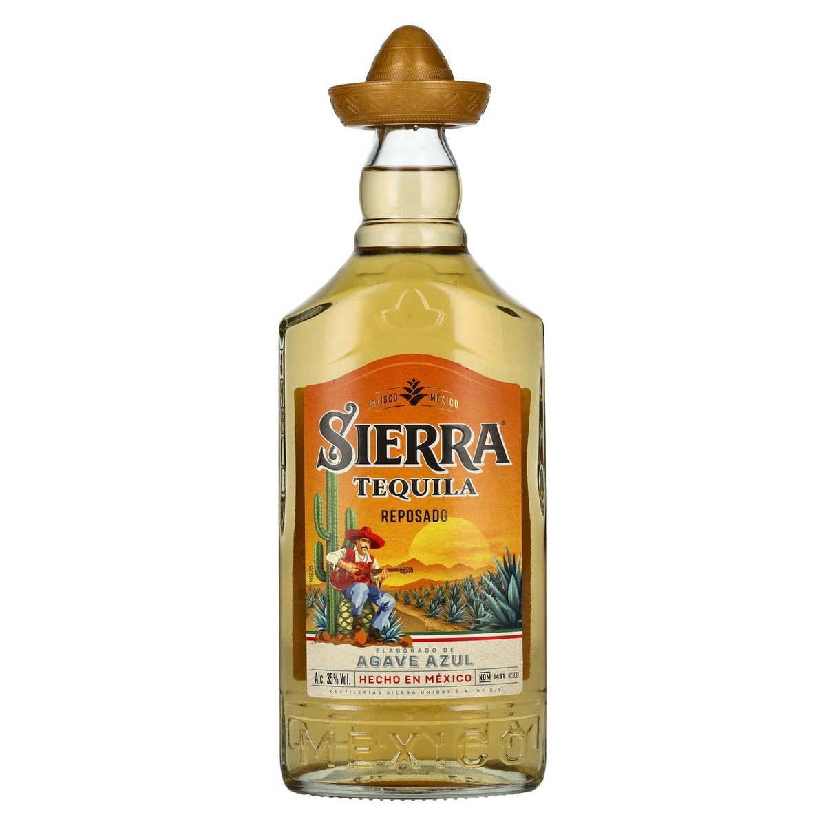 Sierra Tequila Reposado 35% ABV 0.7l