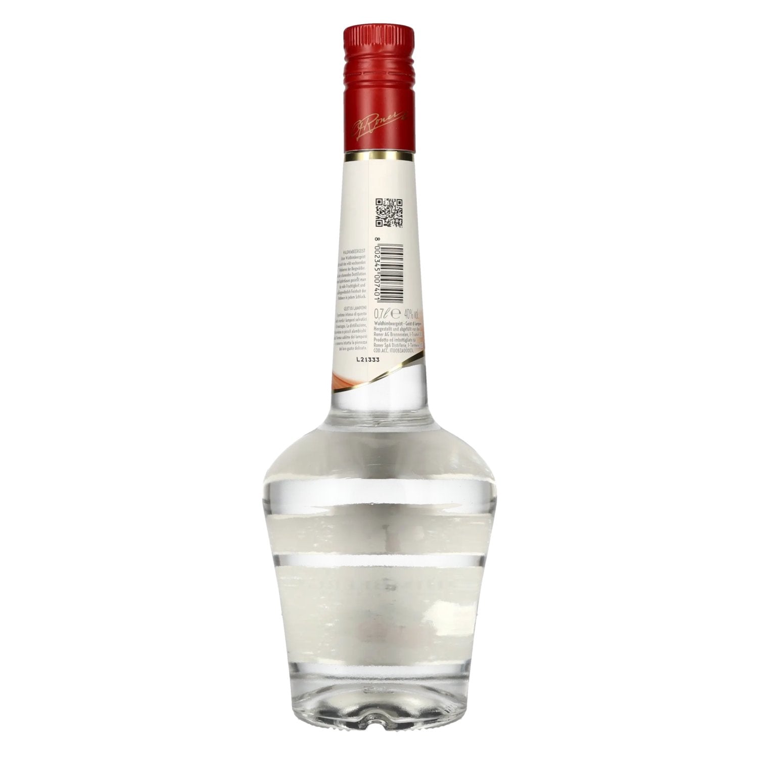 Roner bosframbozen eau-de-vie 40% vol. 0.7l