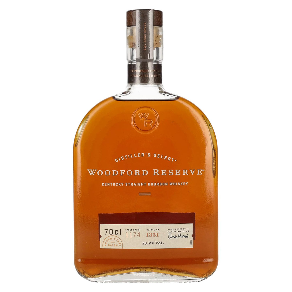 Woodford Reserve Kentucky Straight Bourbon Whisky 43.2% vol. 0.7l