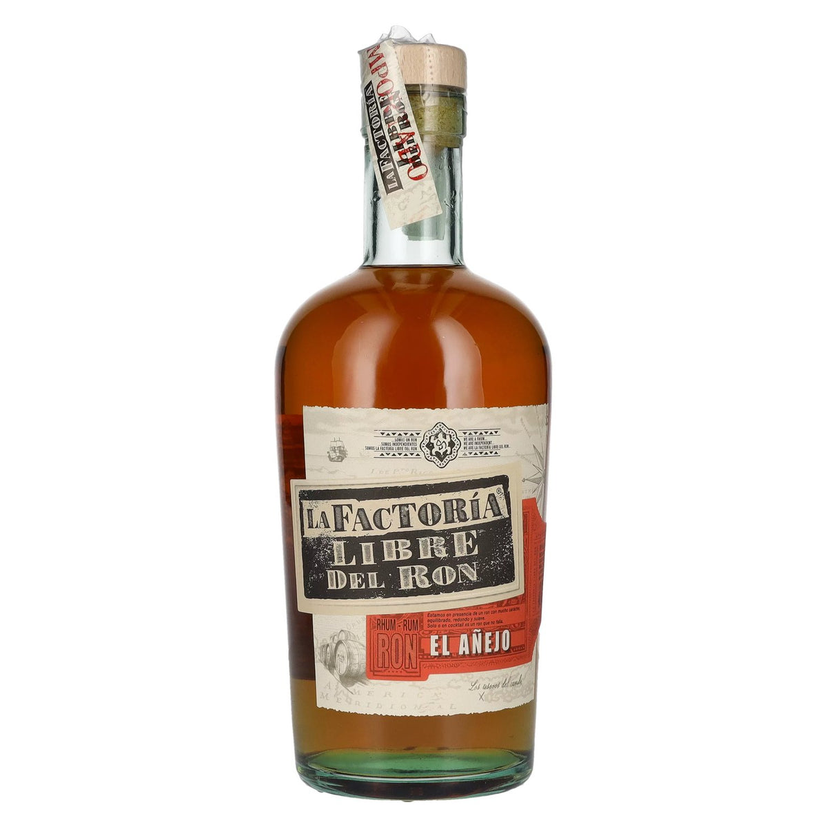 La Factoría Libre del Ron El Añejo 40% vol. 0.7l