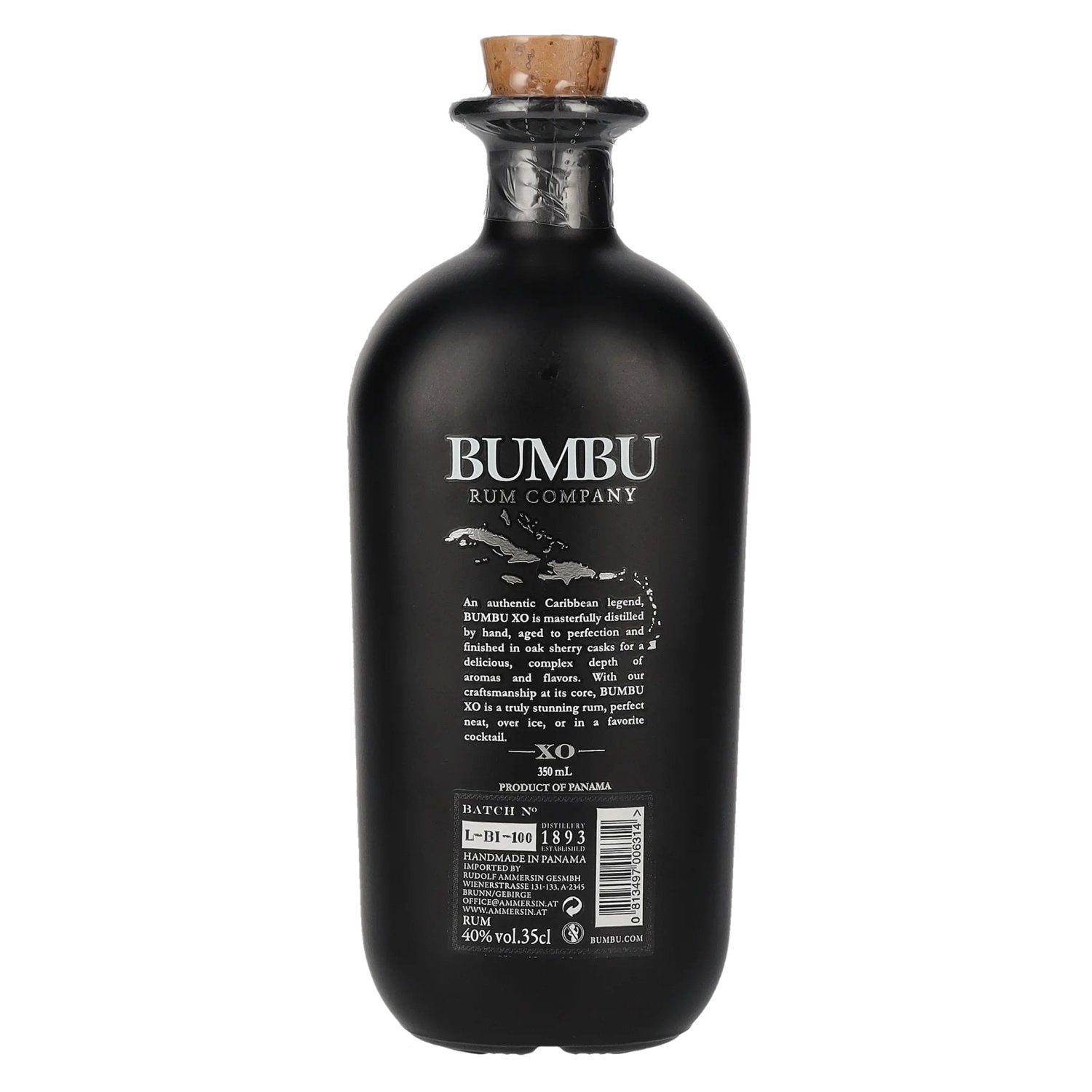 Bumbu XO Handcrafted Rum 40% Vol. 0,35l