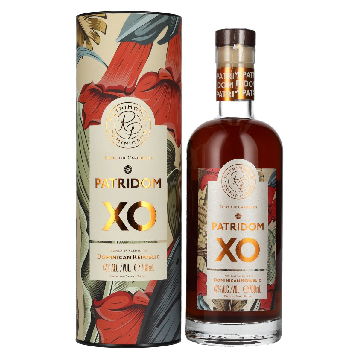 Patridom XO Spirit Drink 42% vol. 0,7 l in geschenkverpakking