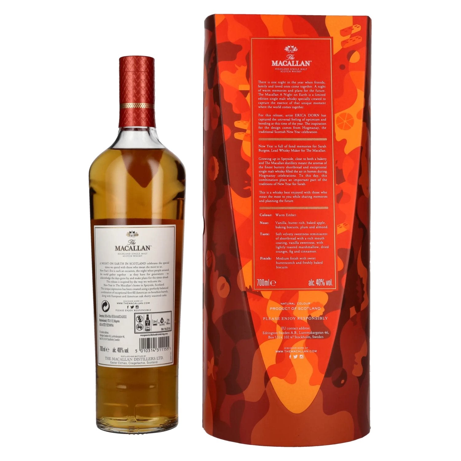 The Macallan A NIGHT ON EARTH IN SCOTLAND 2021 40% Vol. 0,7l in Geschenkbox