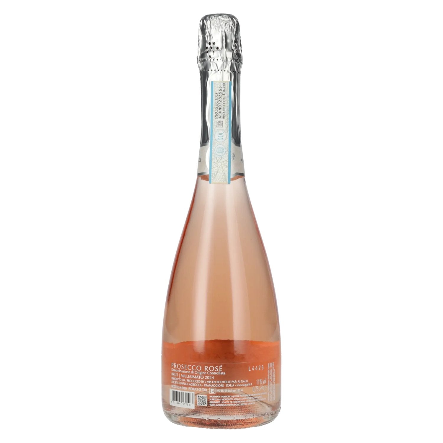 AI GALLI Prosecco Rosé Brut Millesimato DOC 2024 11% Vol. 0,75l