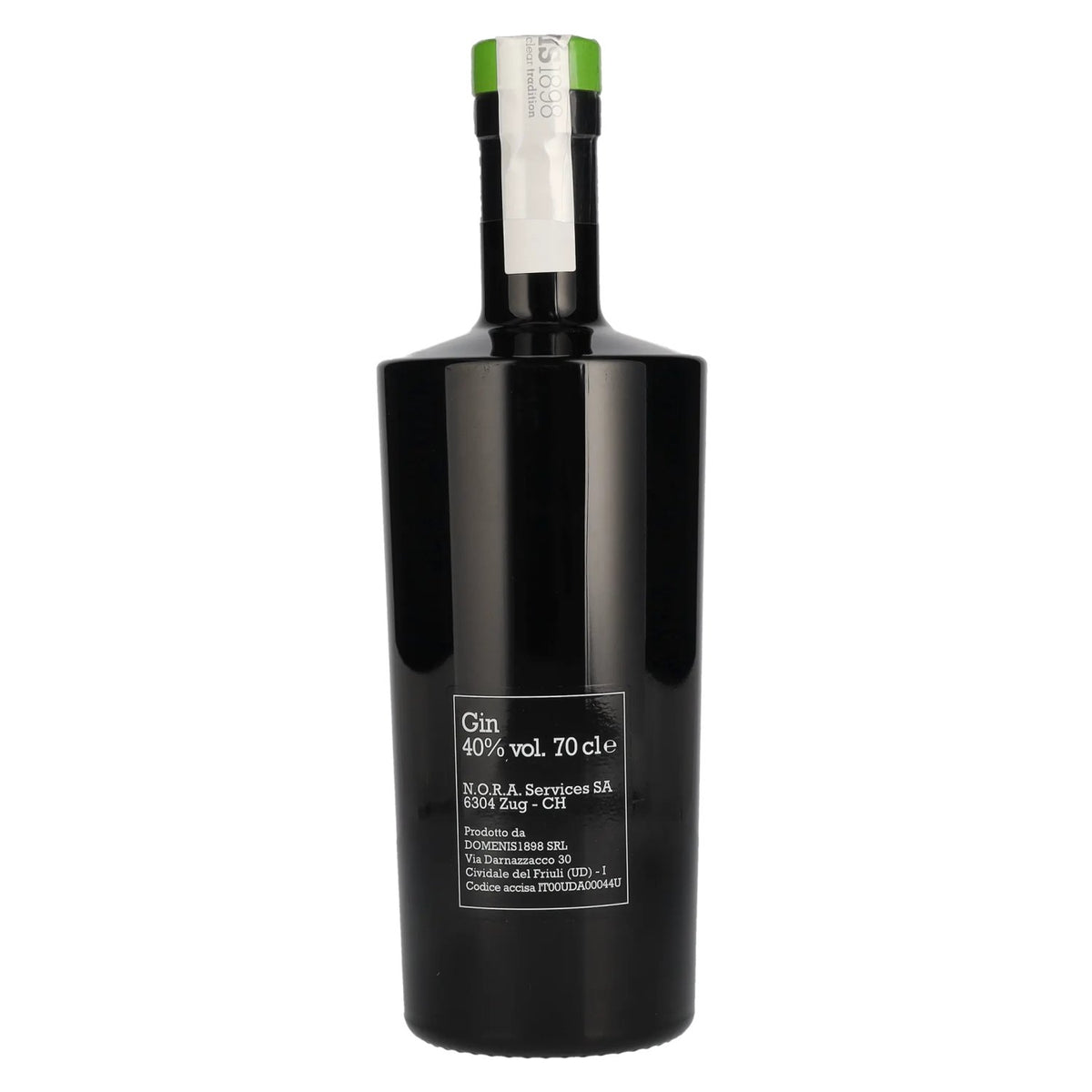 Domenis 1898 GIN NERO Bartender Edition 40% ABV 0.7l