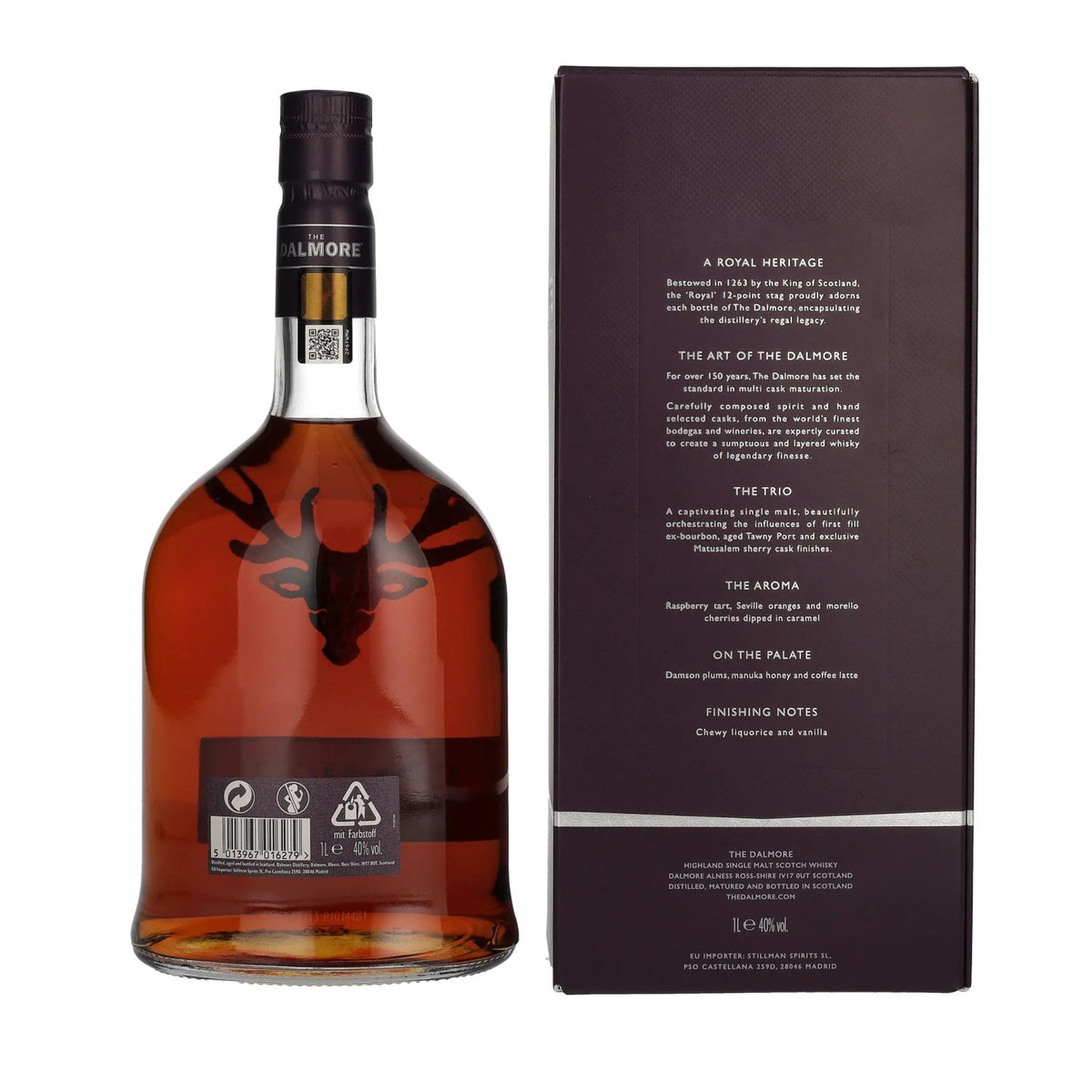 The Dalmore THE TRIO Highland Single Malt Scotch Whisky 40% Vol. 1l in Geschenkbox