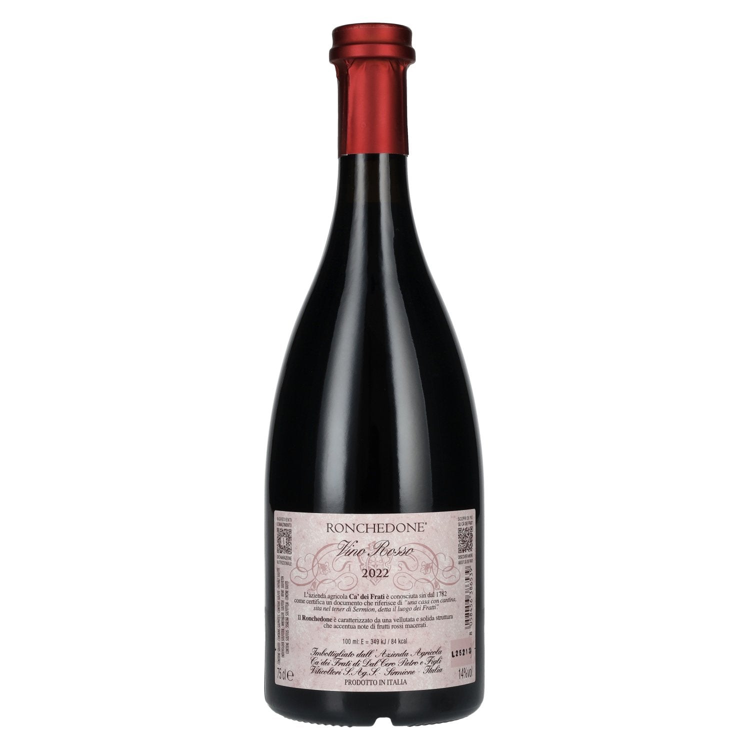 Cà dei Frati Ronchedone Vino Rosso 2022 14% Vol. 0,75l