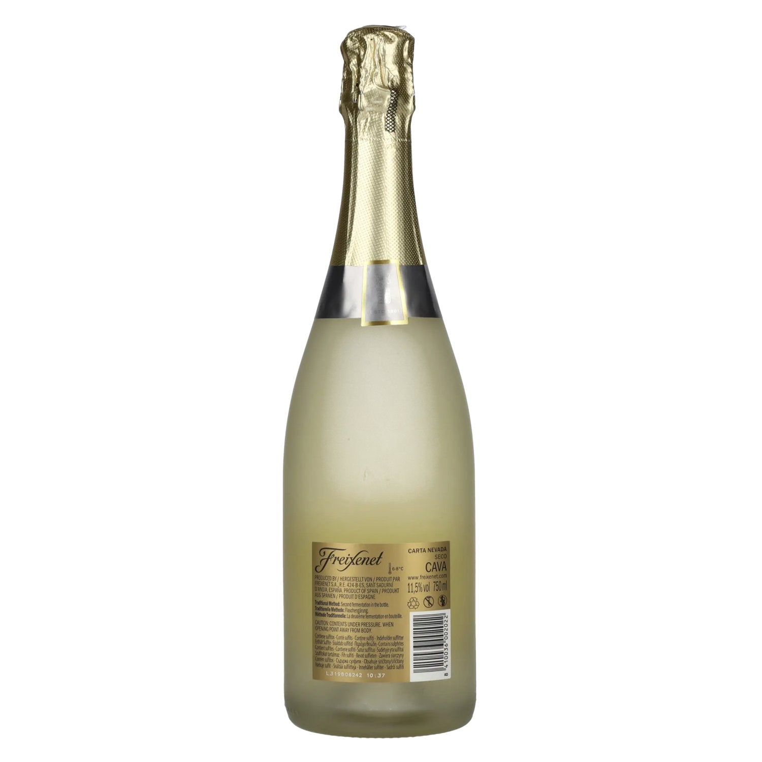 Freixenet CARTA NEVADA Premium Cava Droog 11,5% Vol. 0,75l