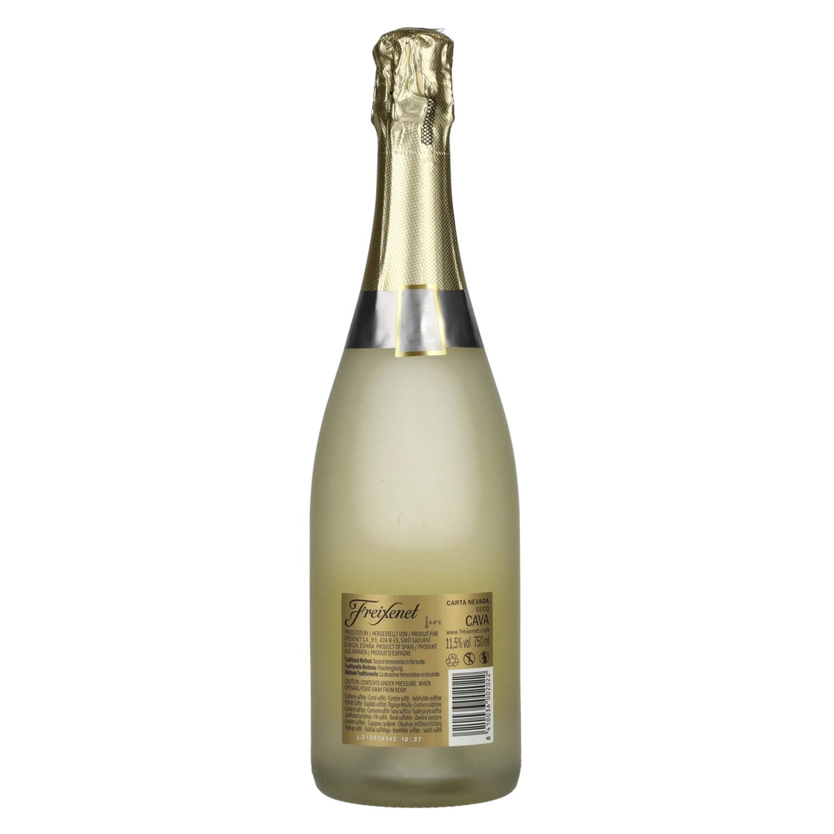 Freixenet CARTA NEVADA Premium Cava Dry 11.5% ABV 0.75l
