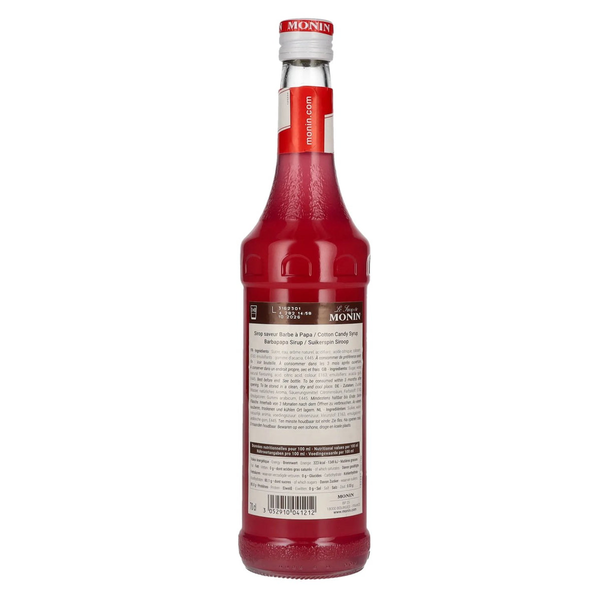 Monin Cotton Candy Syrup 0.7l