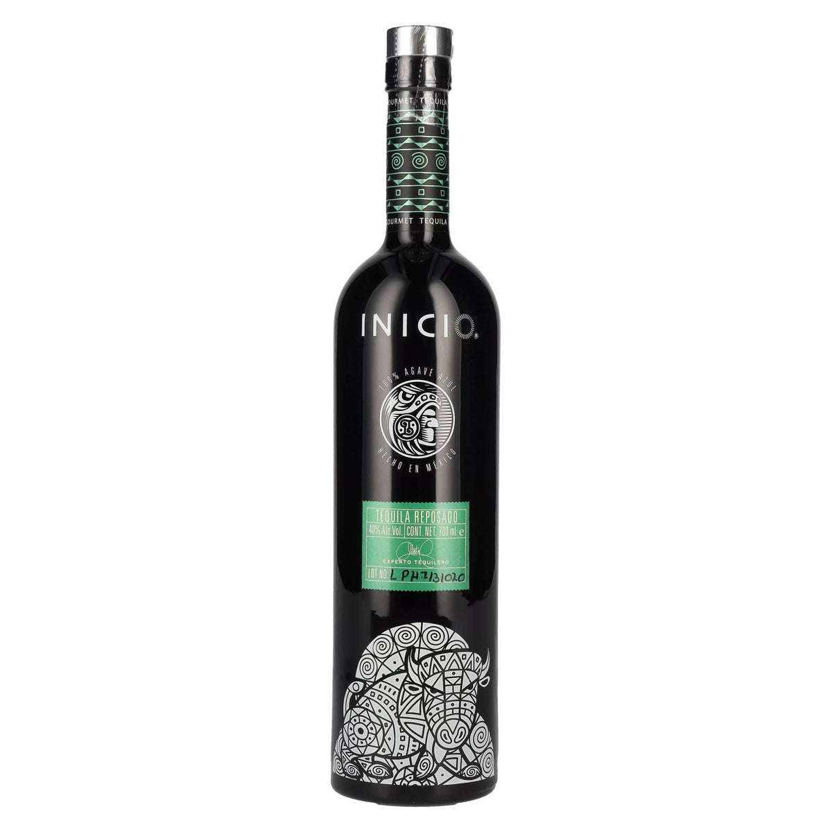 Inicio Tequila REPOSADO 100% Agave Azul - BISONTE 40% vol. 0,7 l