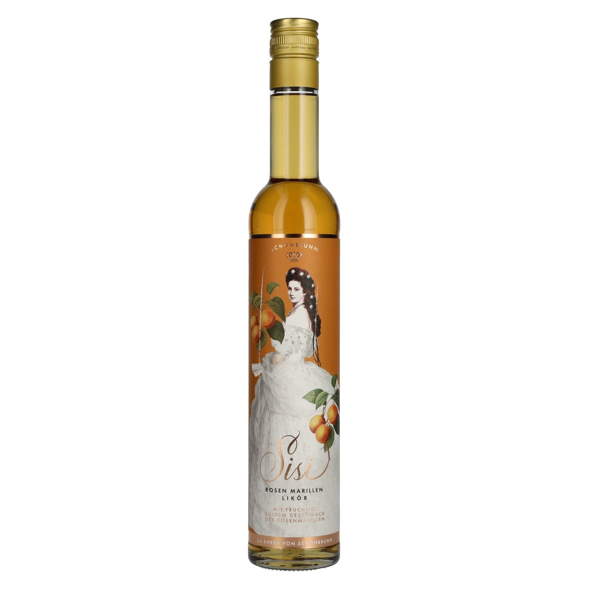Liqueur de rose et d'abricot « Sisi » de Schönbrunn, 25 % vol., 0,5 l