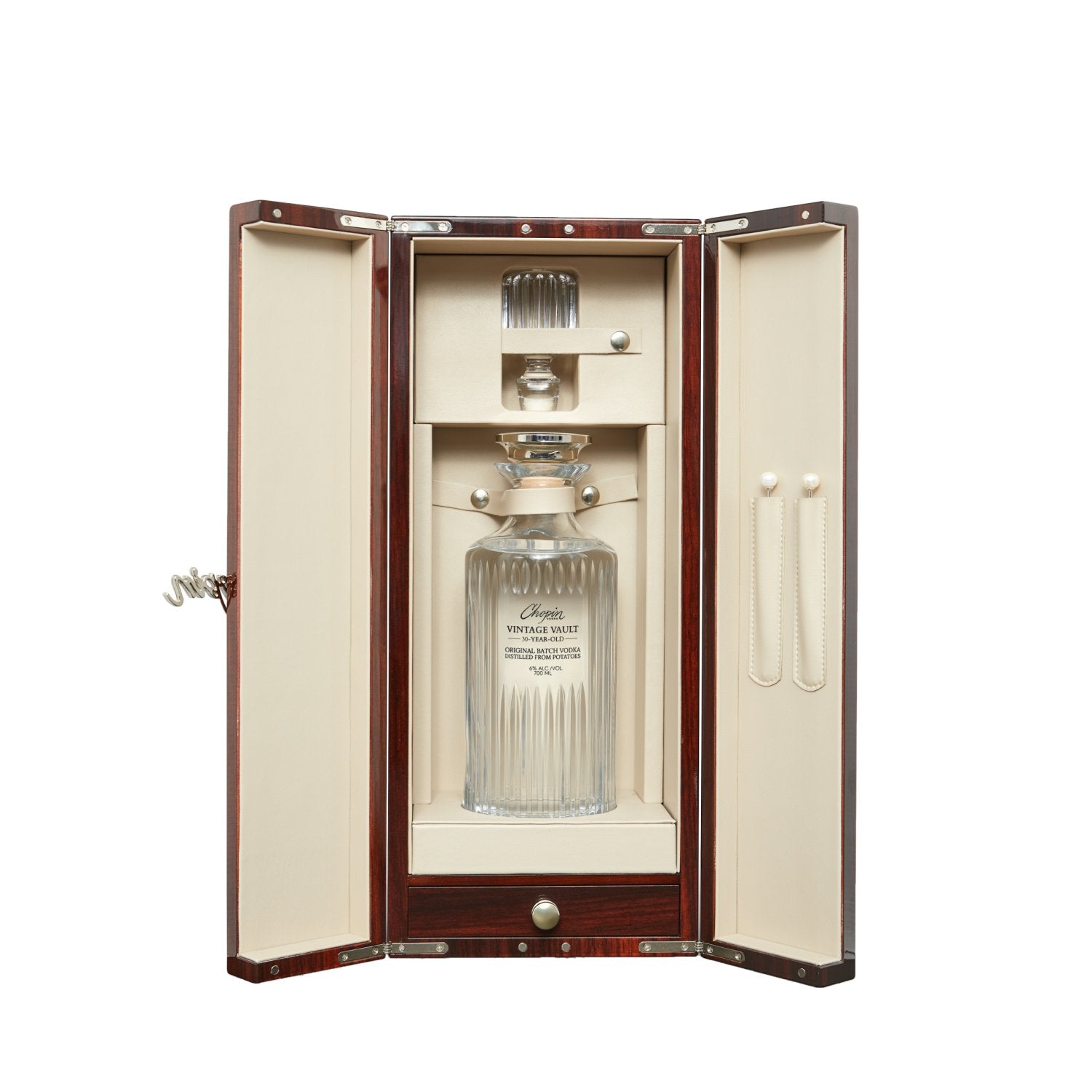 Chopin 30 Years Old Vintage Vault Original Batch Vodka 43,6% vol. 0,7l dans une caisse en bois