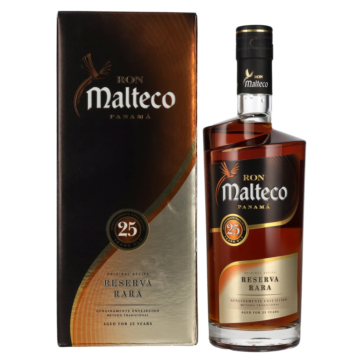 Ron Malteco 25 ans Reserva Rara 40 % vol. 0,7 l dans un coffret cadeau