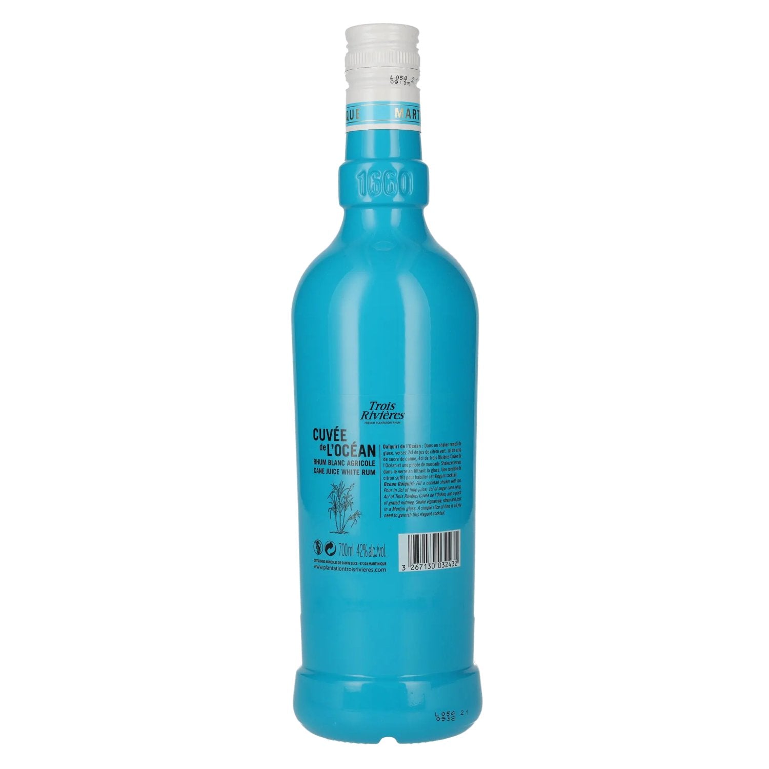 Trois Rivières CUVÉE DE L'OCÉAN Rhum 42% vol. 0,7l